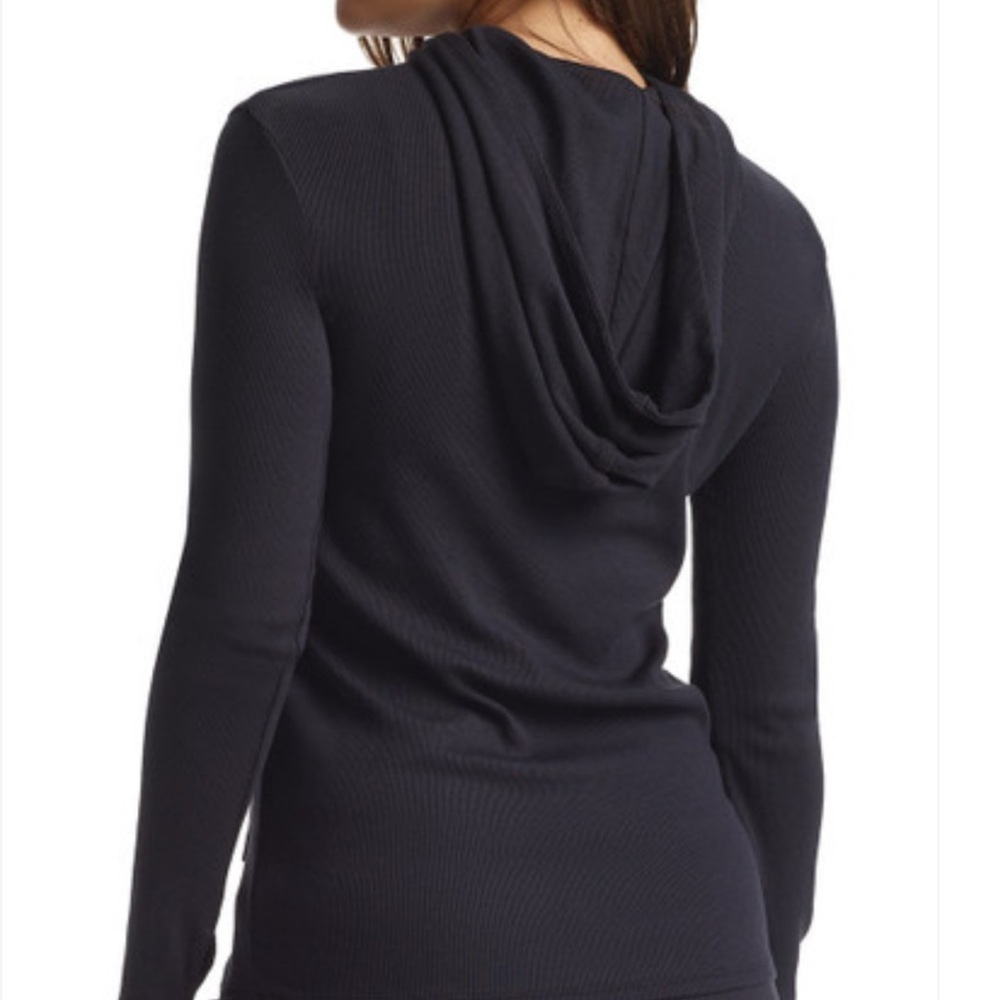 Commando Luxury Rib Hoodie - Picture 3 of 4